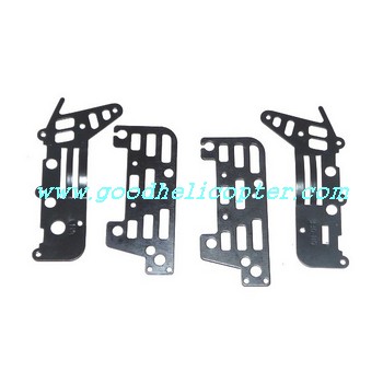 fq777-507/fq777-507d helicopter parts metal frame set 4pcs - Click Image to Close